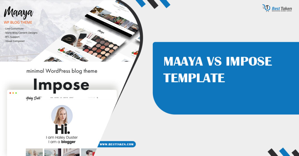 Maaya vs Impose Template