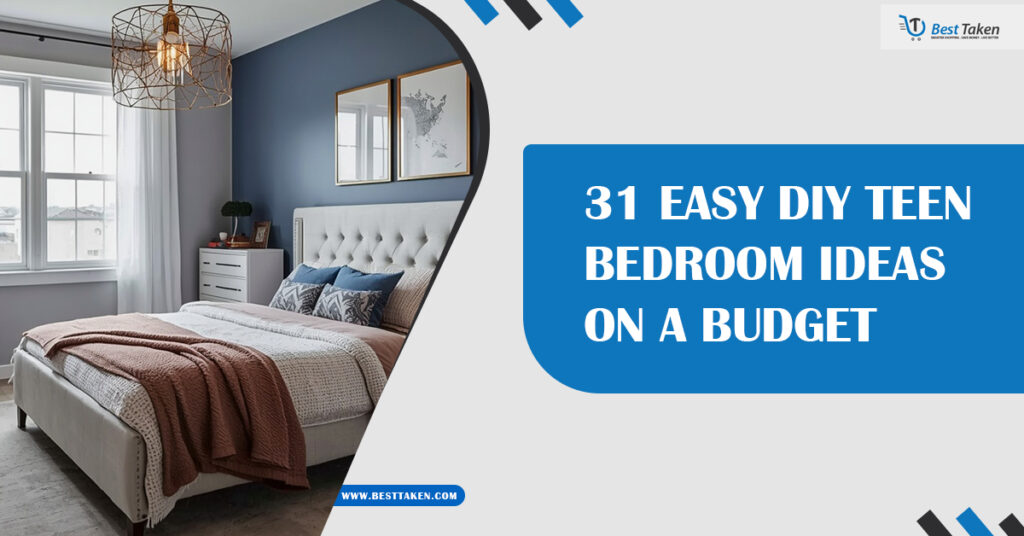 31 Easy DIY Teen Bedroom Ideas on a Budget